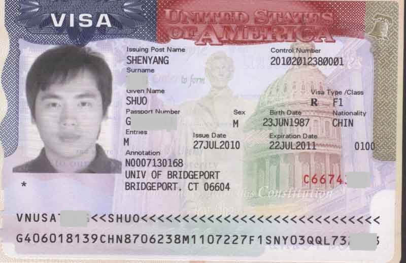 USA STUDENT VISA